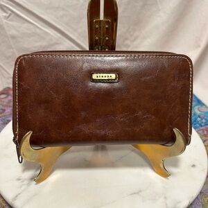 Wallet by Strada with zipper coin pouch- vintage!